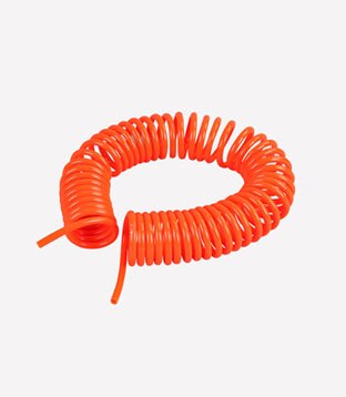 Pu4 x 2.5mm veer luchtcompressor slang 2m, pneumatische slang, luchtcompressor onderdelen: Pu4 x 2.5 rood 2m