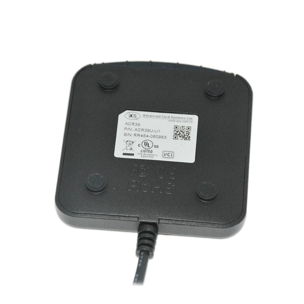 Acr 39u-u1 acr 39u kompatibel acr 38u-i1 protable kontakt smart ic chip kortleser skriver støtte mac&amp;linux os