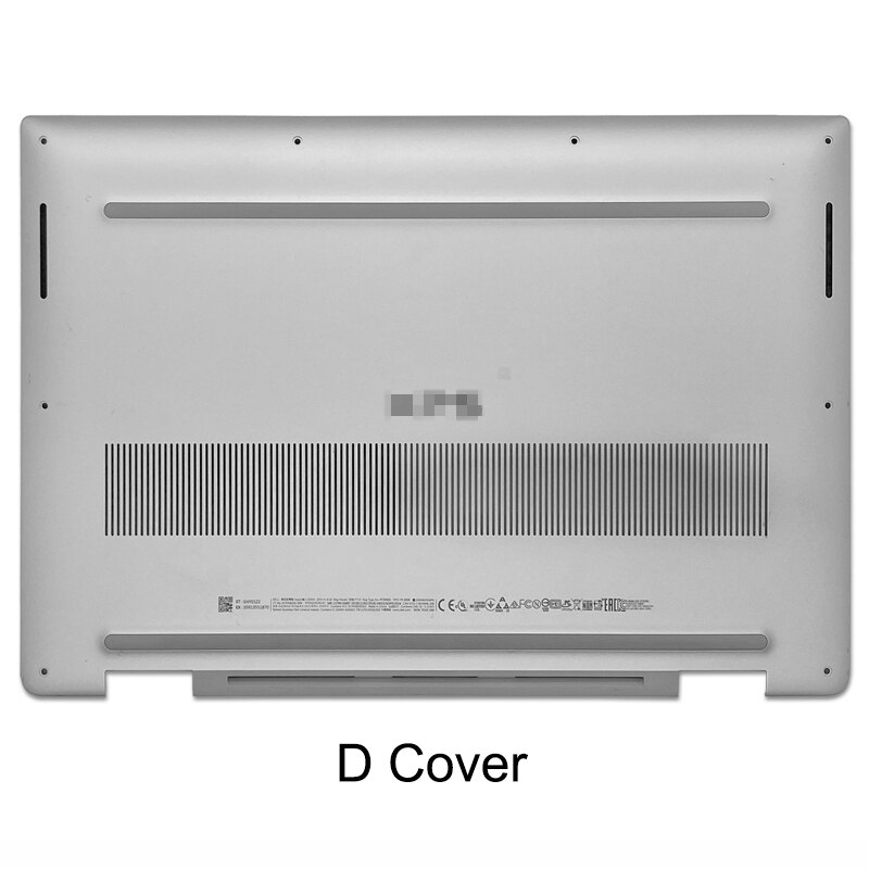 For Dell XPS 15 9575 P73F Original Laptop Screen Back Cover/Bottom Base Case Silver 0RMTKH 04DCWH A D Cover: D Cover