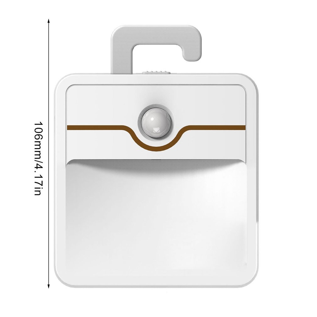 Led Menselijk Lichaam Infrarood Sensor Licht Garderobe Badkamermeubel Gang Decoratieve Nachtlampje