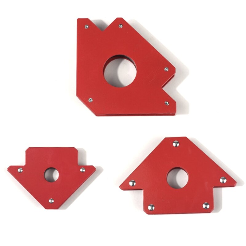 Support de soudure à l&#39;arc magnétique en forme de flèche, outil de soudage à 3 Angles X4YD, 25/50/75lb