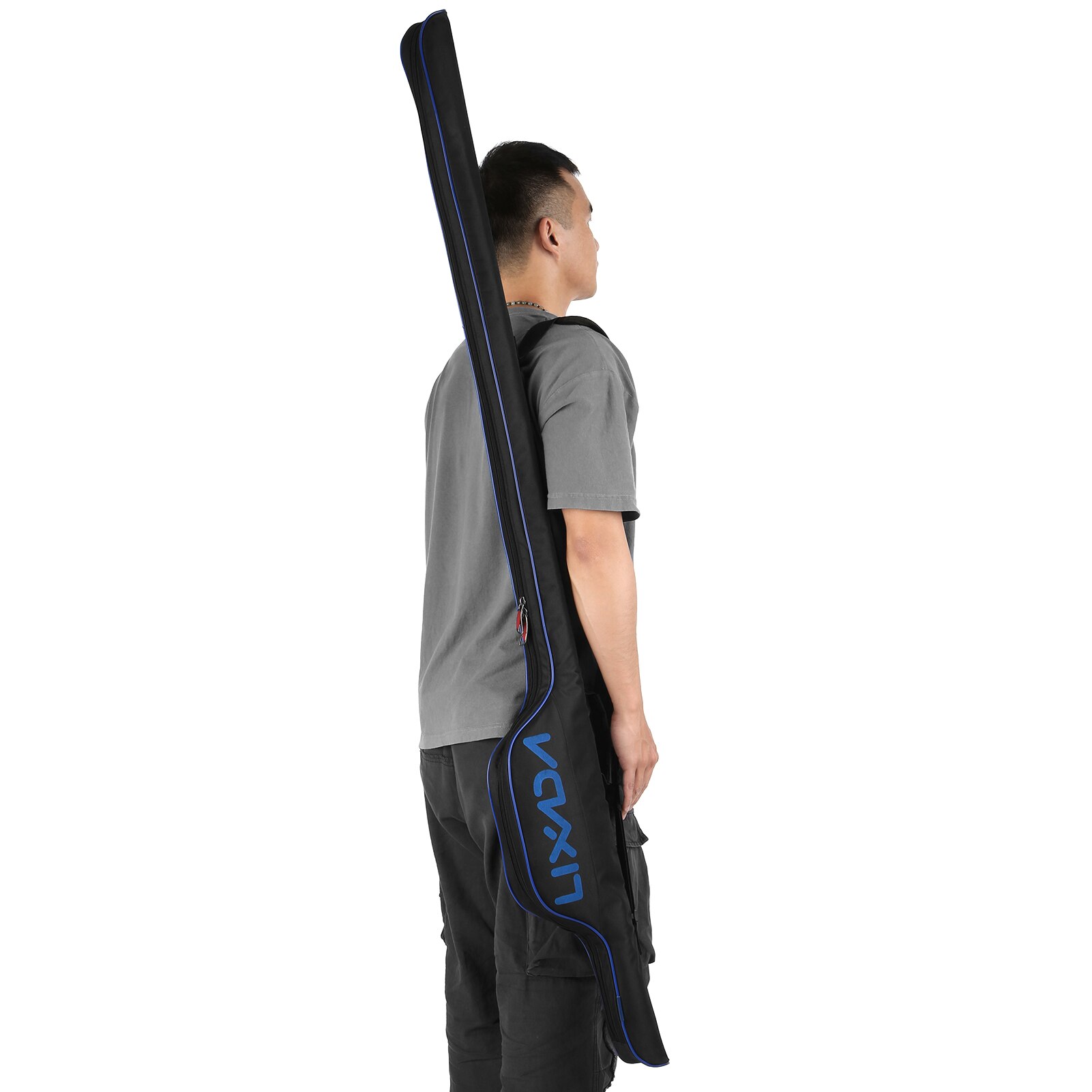 Lixada-bolsa para caña de pescar, funda plegable para caña de pescar, resistente al agua, organizador de aparejos, bolsa de almacenamiento