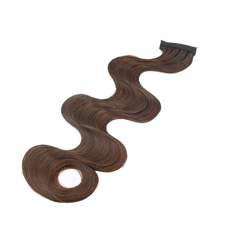 Flequillo de pelo de onda profunda para mujer, negro, marrón, accesorios para el cabello Vintage, estudio de fotografía