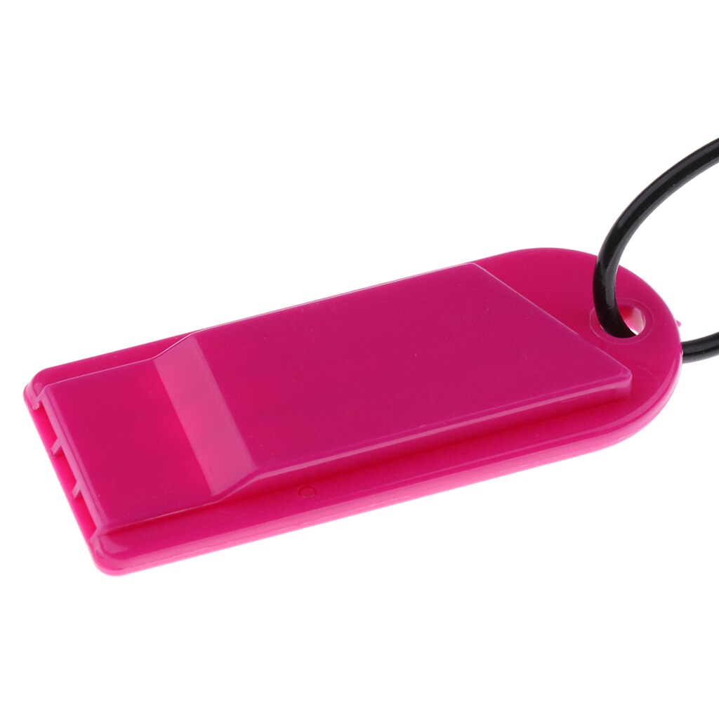 20 Cm/7.87 Inch Veiligheid Fluitje Met Swivel Clip Op Lanyard Bevestiging Aan Kajak Jet Ski Kano Boot