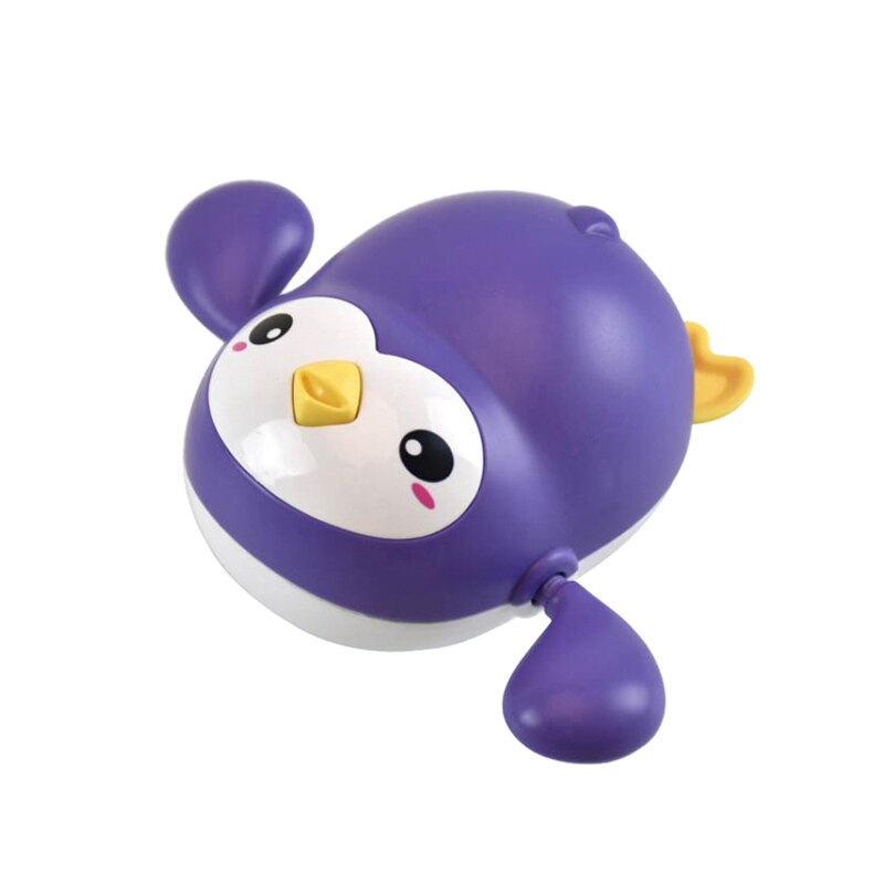 Leuke Bad Speelgoed Cartoon Dier Badkamer Spelen Water Pinguïn Hippo Kip Klassieke Baby Water Speelgoed Wond-Up Keten Clockwork: 04