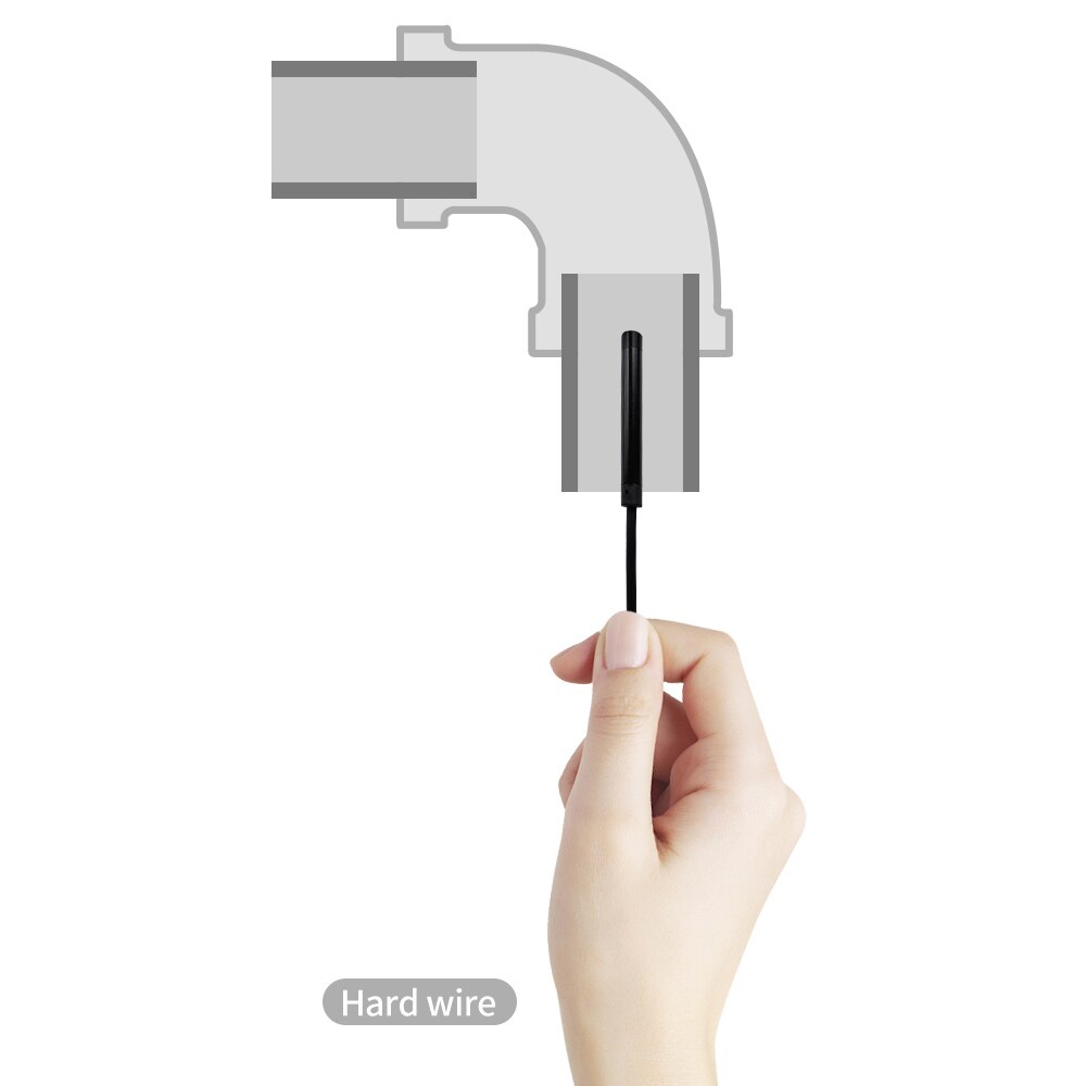 Wireless WIFI Endoscope Camera Waterproof Inspection Mini Camera 8mm USB Endoscope Borescope For Iphone Android PC IOS APP: 5m / Hard cable