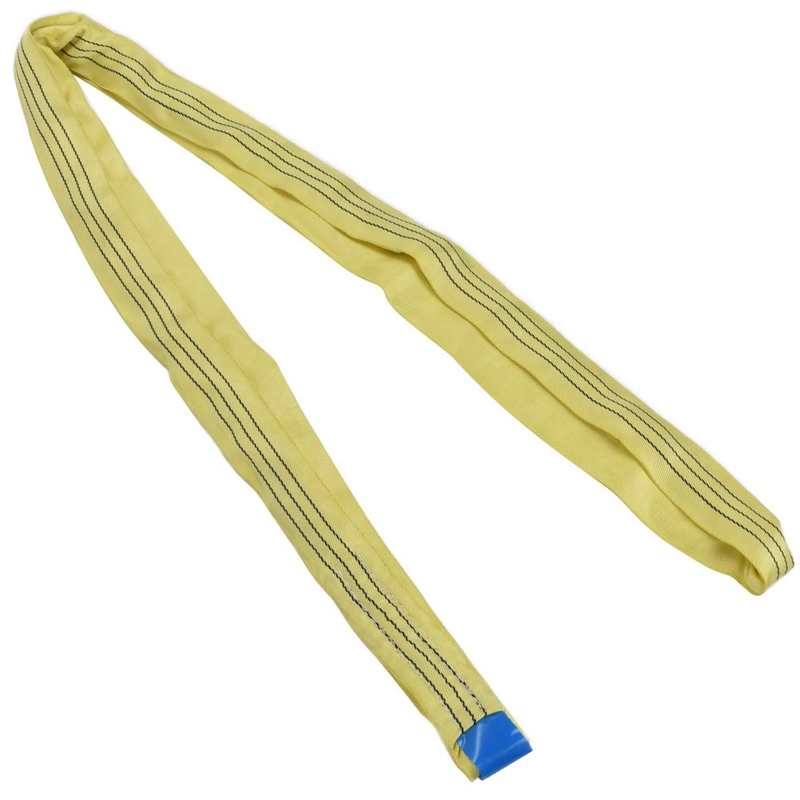 Round Sling Hoist Webbing Wear Resistant for ships, machinery, ports, transportation lifting sling