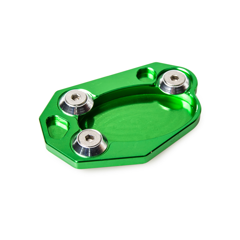 Parking Side Kickstand Pad Pedaal Extension Voet Stand Plaat Houder voor Kawasaki Z1000 Z1000SX Ninja 1000 ZX-10R ZX10R ER6N ER-6N