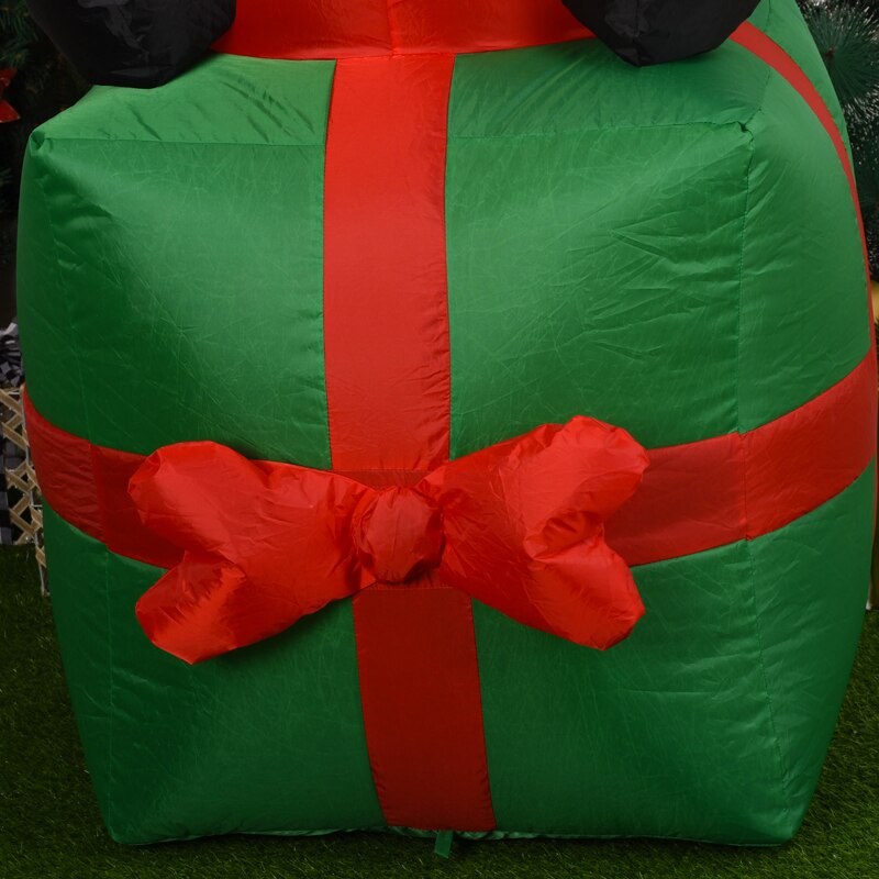 1.2/1.8m Inflatable Santa Claus Night Light Figure Outdoor Garden Toys Christmas Party Decorations Year 2022