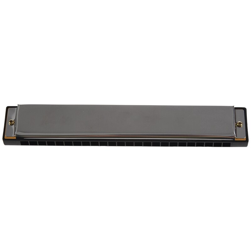 Guitar Fret Crowning File Set with Leveling Files & 24 Hole Harmonica in C