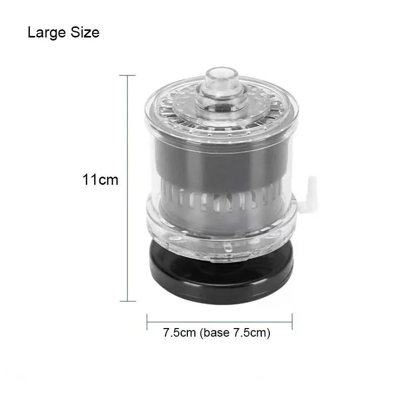 Aquarium Filter Aquarium Garnalen Vijver Luchtpomp Biochemische Spons Filter Bio Spons Filter Aquarium Filtratie Accessoires: Black