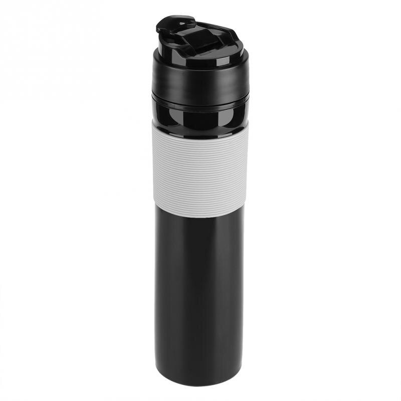 350ml Tragbare Französisch Presse Kaffee Flasche Kunststoff draussen Vakuum Kaffee Kolben Filter Kaffee Tasse Reisen Kaffee Becher für Kaffee