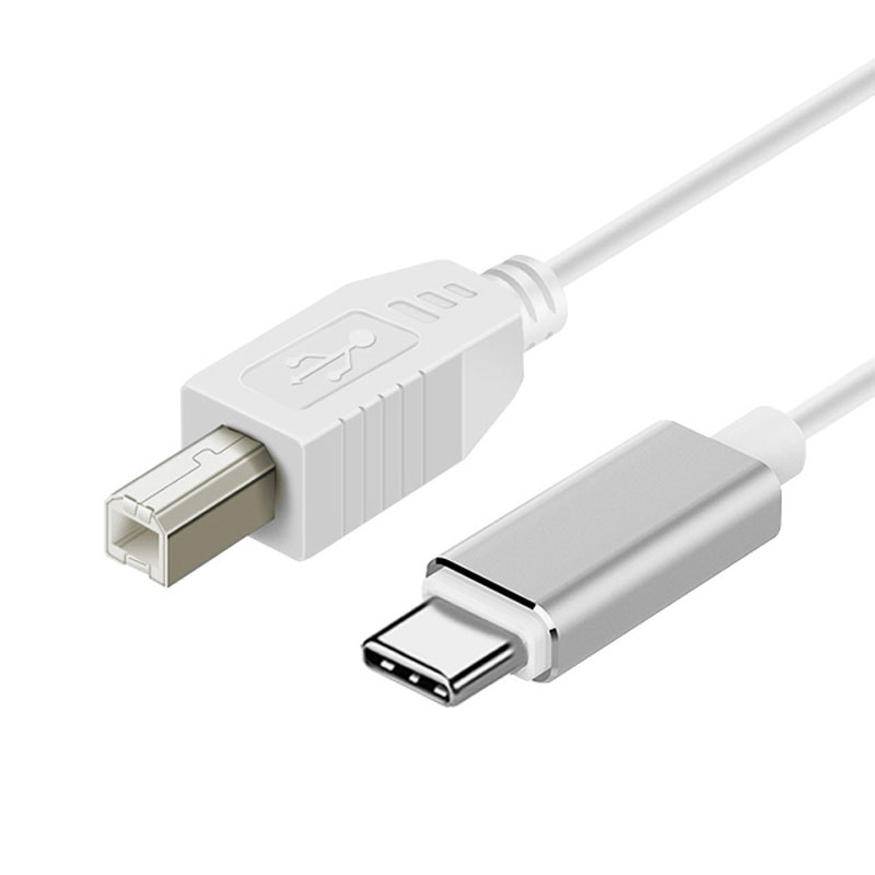 Cavo da usb c a usb 2.0 5ft cavo da tipo c a usb per controller midi, tastiera, interfaccia audio, strumento musicale elettronico: Bianco