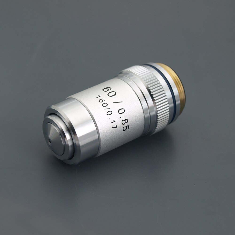 4X 10X 20X 40X 60X 100X Microscope Objective Lens Achromatic Objective Laboratory Biological Microscope parts: 60X