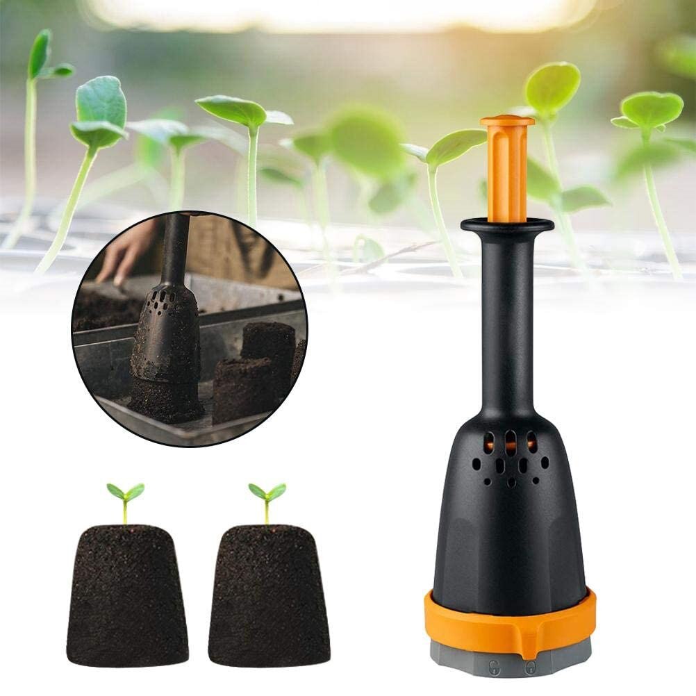 Manual Soil Blocker Plant Soil Block Maker Soil Blocking Tool Create Soil Block for Seedlings Greenhouse garden Accessories