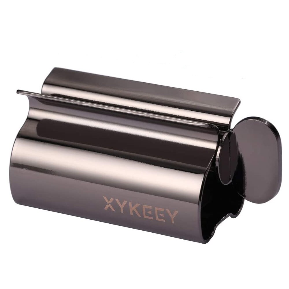 Tandpasta Knijper Tandpasta Dispenser Metal Knijpen Gereedschap Saving Tube Tandpasta Wringer Voor Thuis Badkamer Accessoires: Black