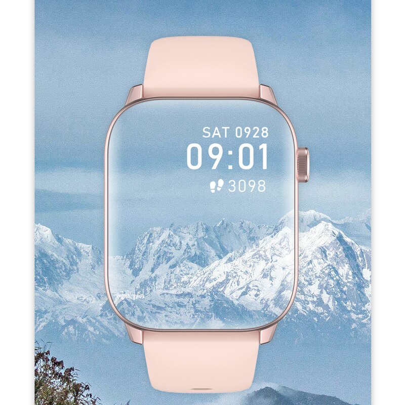 Rollstimi Smart Watch Men Lady Full Touch Blood Pressure Monitor Fitness Tracker Sport smart wristband sport Smart Clock