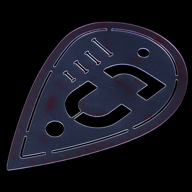 6pcs Sewing Ruler Set Measuring Gauges for Craft DIY Multi-function Quilting Seam Yardstick Sewing Patchwork Drawing Curve Ruler