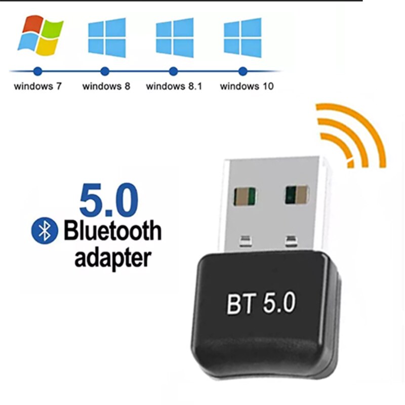 kabellos USB Bluetooth Adapter 5,0 für Computer Mini Bluetooth Dongle Musik Adapter PC Bluetooth Empfänger Absender