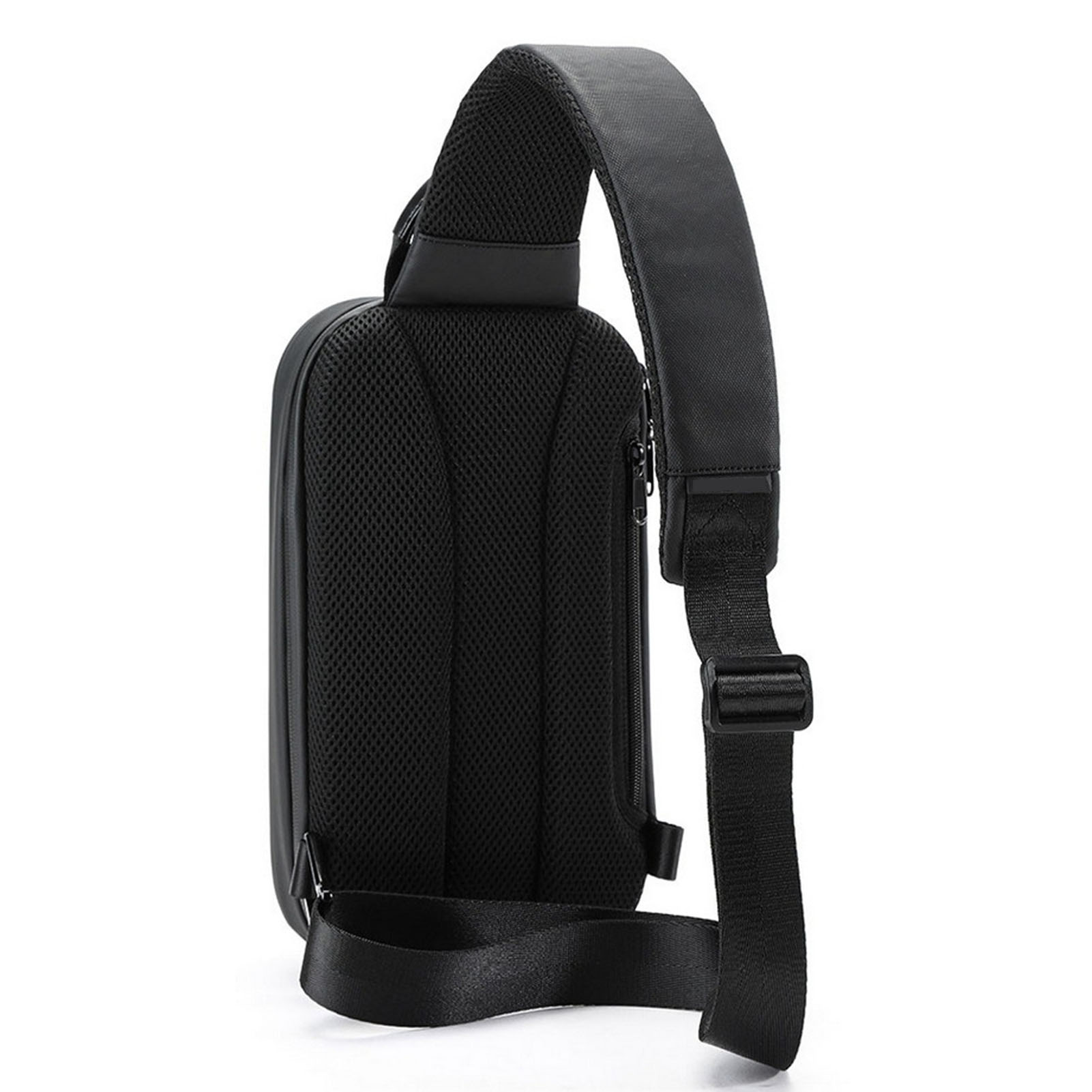Multi-functional Men's Crossbody Shoulder Bag Waterproof Messengers Chest Bag Casual Adjustable Strap Handbags