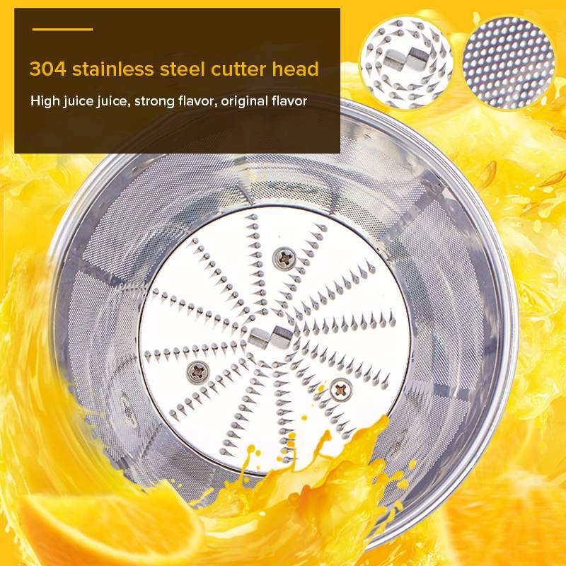 250W elektryczna sokowirówka sokowirówki ze stali nierdzewnej owoce warzywa mieszalnik wyciskarka 2 regulacja prędkości 18000r/m