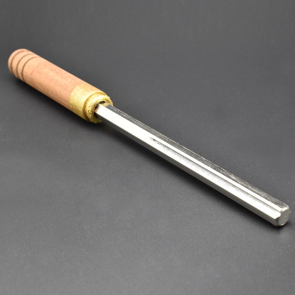 Lime de couronne de frettes de guitare en diamant, outil de réparation de frettes de guitare Luthier avec 3 tailles pour guitares ukulélé basse Banjo mandoline: E