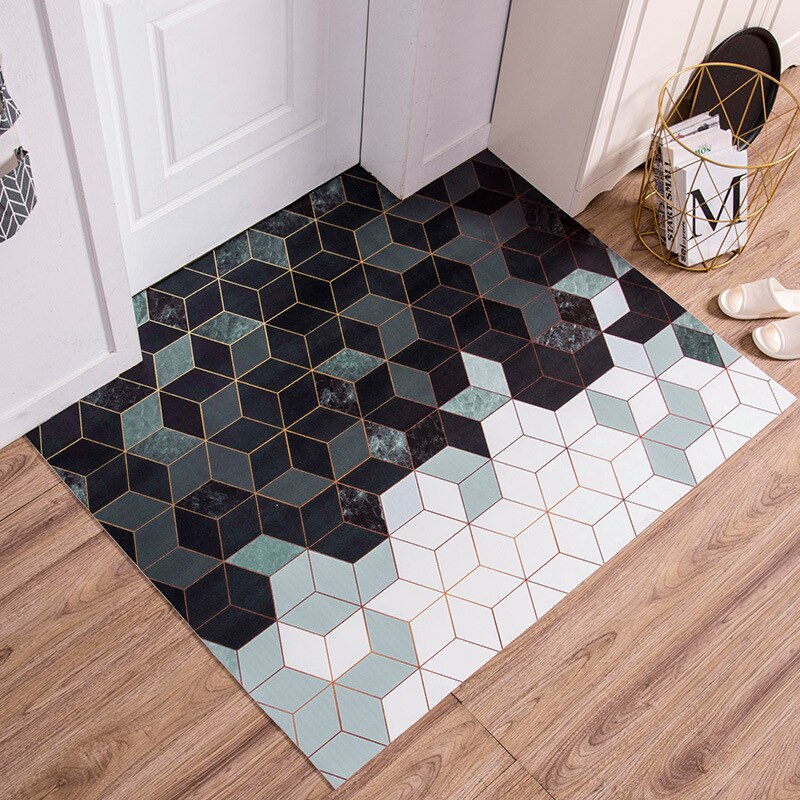 Nordic Geometrie Anti-Slip Huis Deur Mat Tapijt Tapijt Indoor Outdoor Deurmat Hal Hal Floor Front Matten Deurmat mata