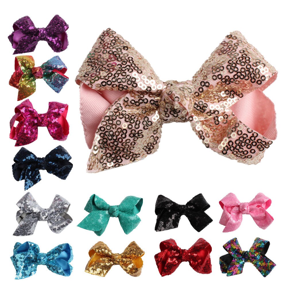 24 pcs/lot Glitter Unicorn Hair Clips Felt Glitter Star and Mesh Barrette Baby Girls Hair Accessories Queenbaby