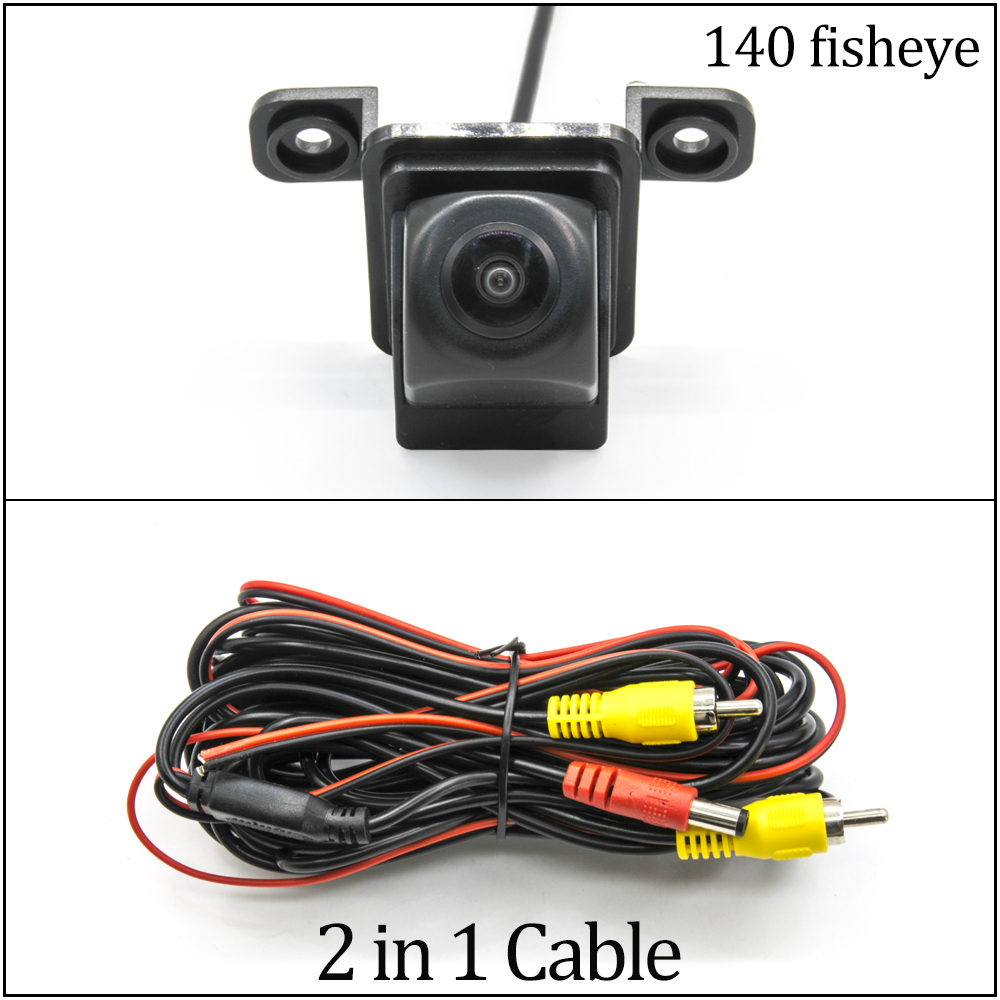 Vehicle Rear View Camera For SsangYong Tivoli/Tivoli XLV/Tivoli Air/LUVi Car Backup Reverse Parking Monitor: 140 fisheye