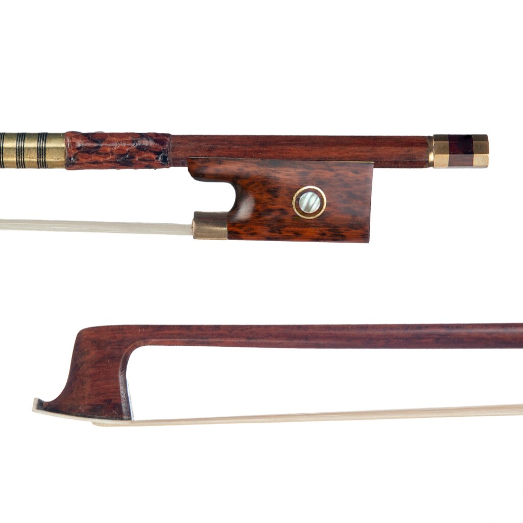 Advanced Pernambuco Performance 4/4 Violin Bow W/ Snakewood Frog Well Balanced