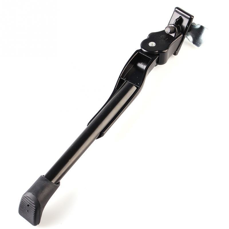 bicicletta In piedi Portatile Pratico di Alluminio bicicletta Cavalletto Laterale Del Basamento di Riciclaggio Della Bicicletta Del Piede bretelle Parcheggio Gamba Asta di Parti di Biciclette