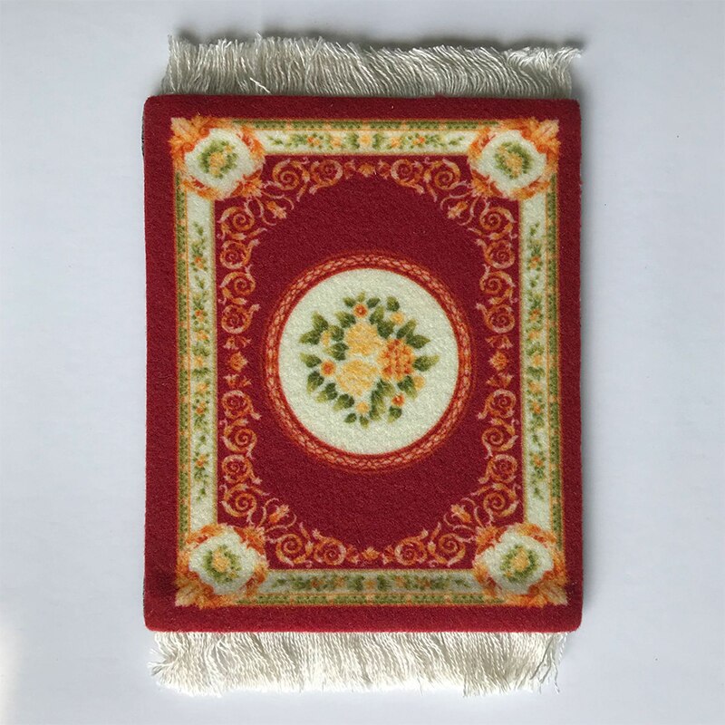 Nordisk vintage vävda tofsar bordstablett glasunderlägg kök vardagsrum bordsmatta dekoration värmetålig kaffekopp mattdynor: 5