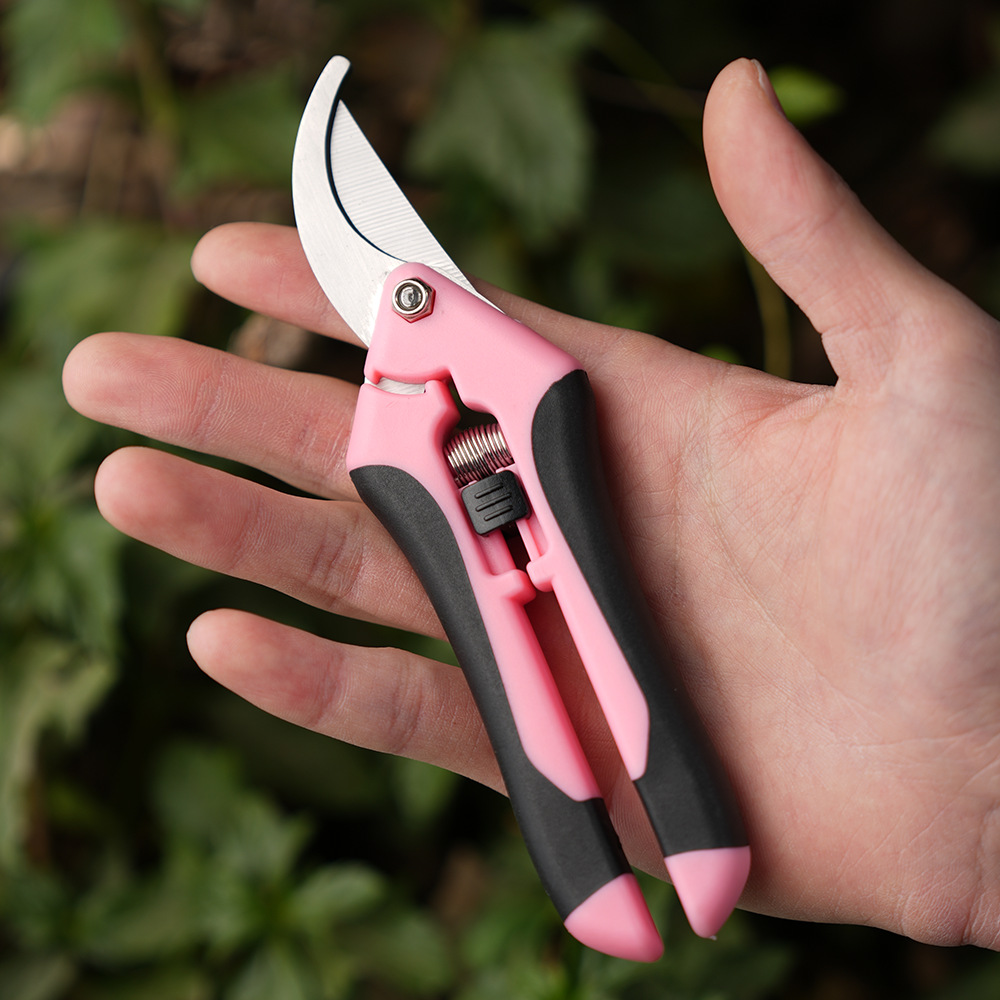 Mini Gardening Scissors for Pruning, Fruit Pruning, Pruning, Grape Picking, and Gardening Tools: Red