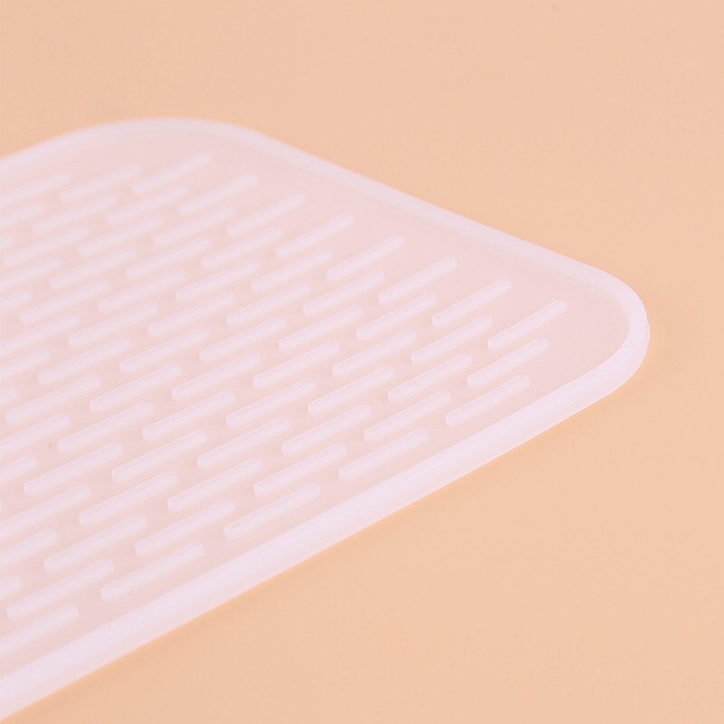 Neue Praktische Silikon Halfter matt Küche Wärme Nicht-Unterhose Beständig Trivet Topf Tablett Haarglätter Küche Werkzeuge