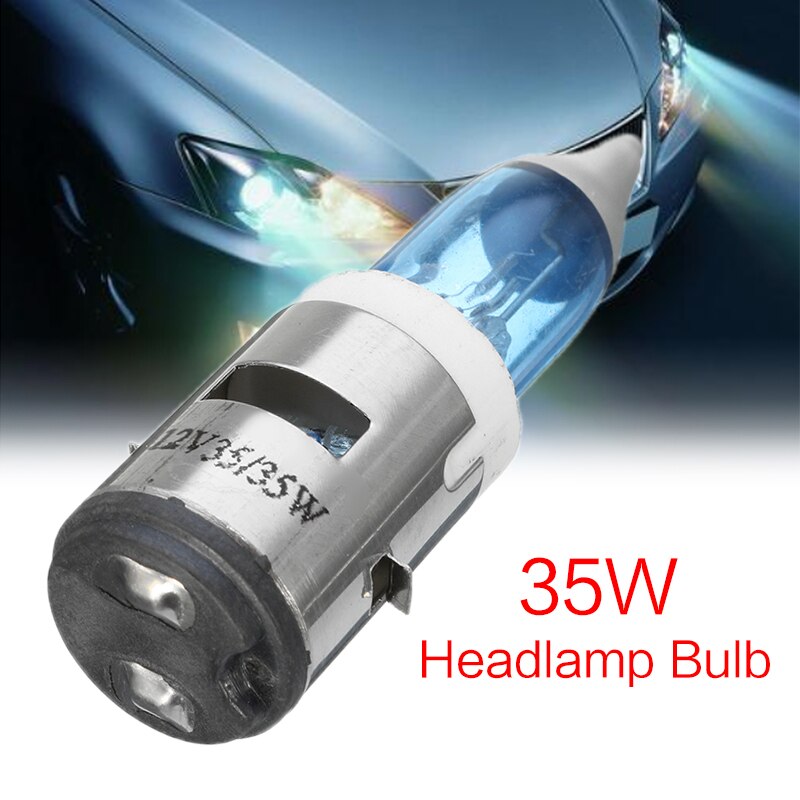 2 stuks  ba20d xenon witte lampen met hoog vermogen voor motorfiets koplampen, scooters, motorfietsen, 35w koplampen