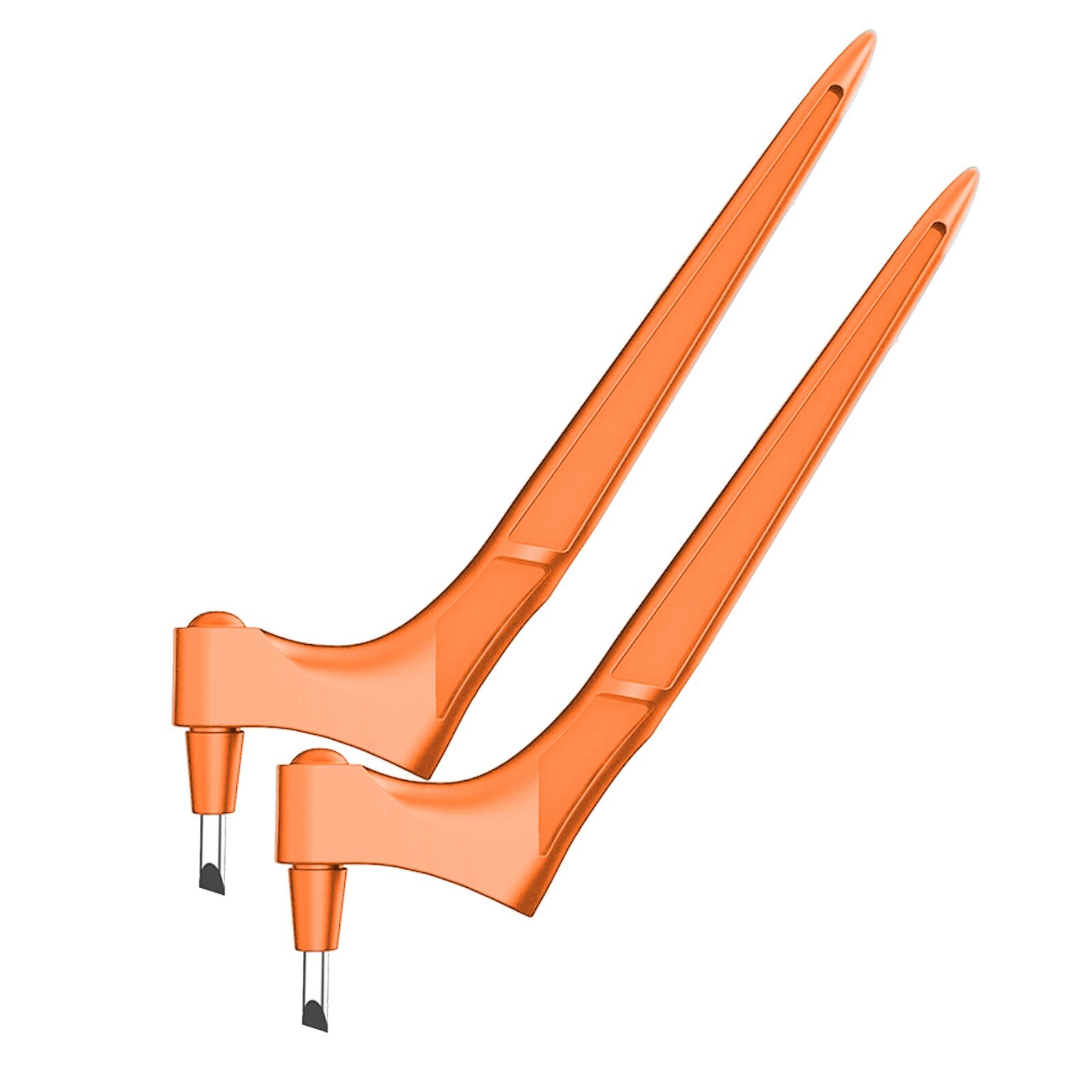 Rotierenden Klinge Schneiden Handwerk Cutter Messer 360 ° Stahl Rotierenden Klinge Schneider Papier Messer Zubehör Kunst Schneiden Werkzeug AUF Lagerbier: 2PC Orange