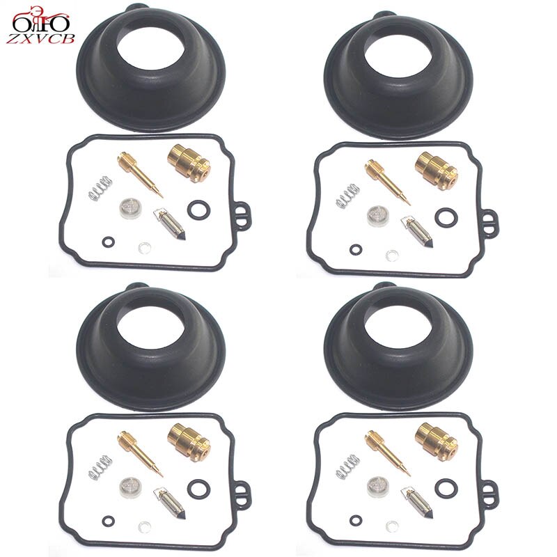Juego de 4 piezas para XJ600S 1992-1998 XJ 600 XJ600 S, partes del diafragma del kit de reparación de carburador de motocicleta