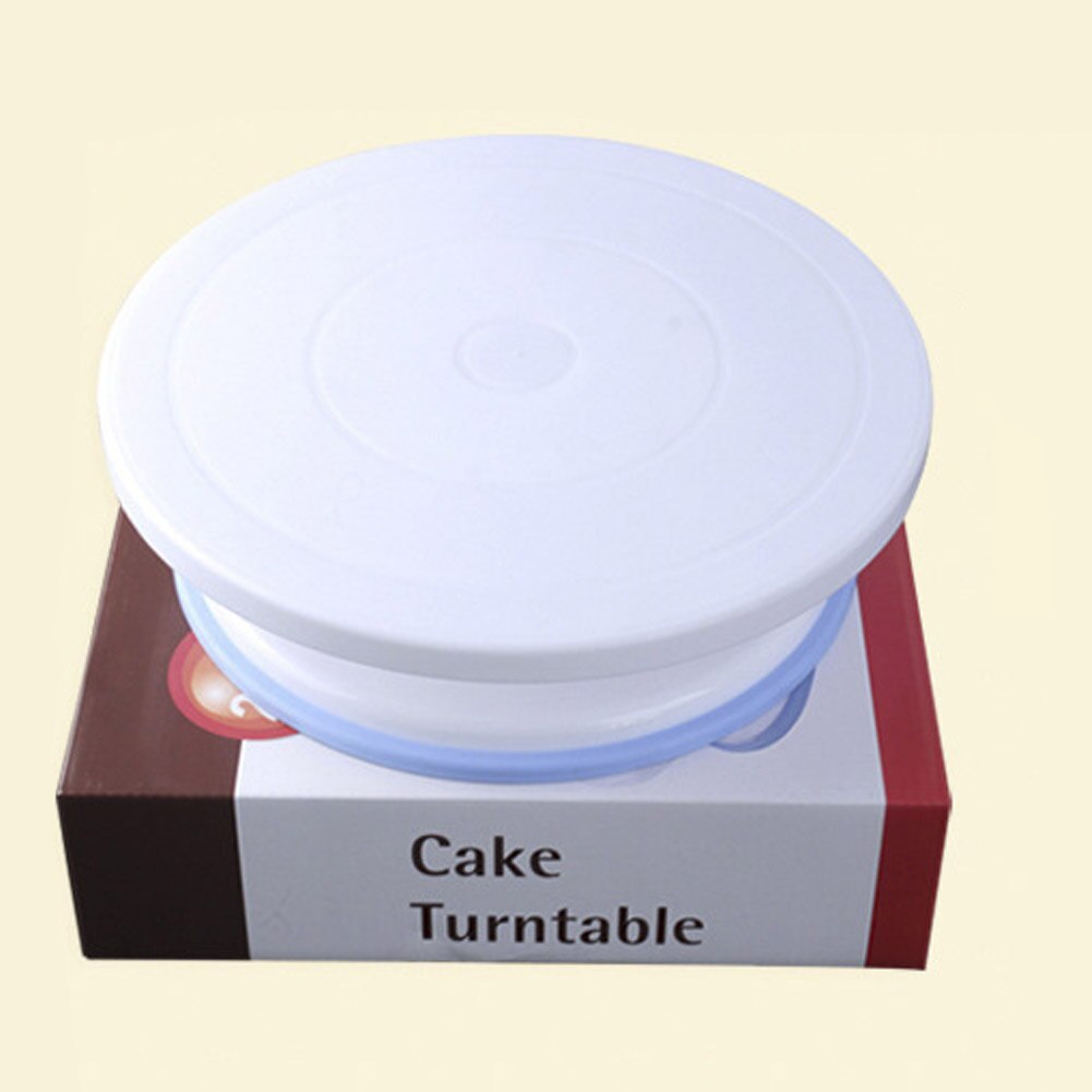 Norbi DIY Cake Turntable Rotating Anti-Skid Round Cake Stand Cake Decorating Tools Cake Rotary Table Kitchen Baking Tools