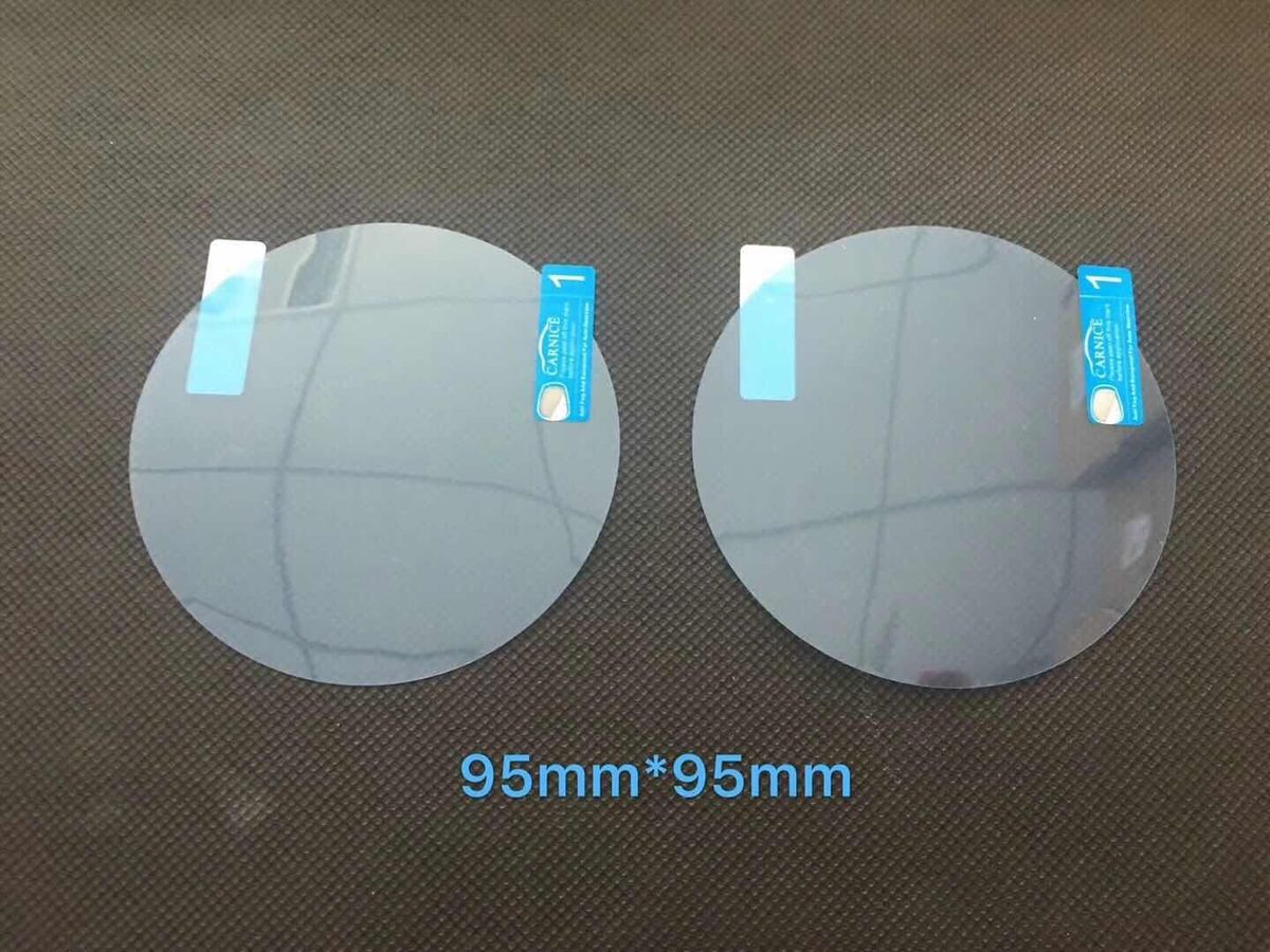 2 uds., accesorios para coche, película antiniebla, espejo retrovisor, hojas a prueba de lluvia, fords focus 2 3, funda para lluvia, accesorios para coche: round 95 95mm