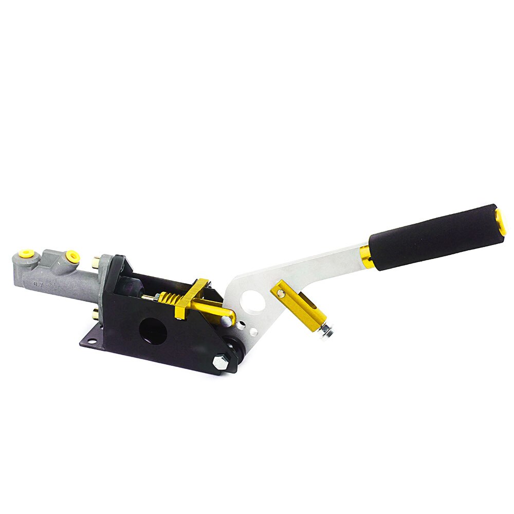 FIFAN Racing Aluminium Universele Hydraulische Handrem Drift handrem E-Brake Racing: Geel