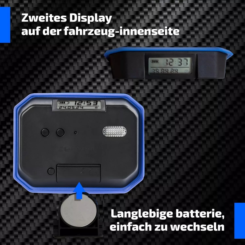 Mini véhicule disque de stationnement de voiture minuterie horloge affichage du temps d disque en plastique outils de temps de stationnement Portable voiture minuterie de stationnement horloge