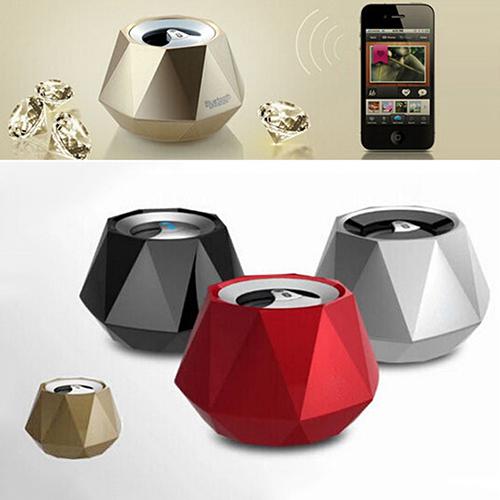 Bluetooth Draadloze Speaker Mini Diamant Vorm Versterker Voor Iphone Tablet Pc