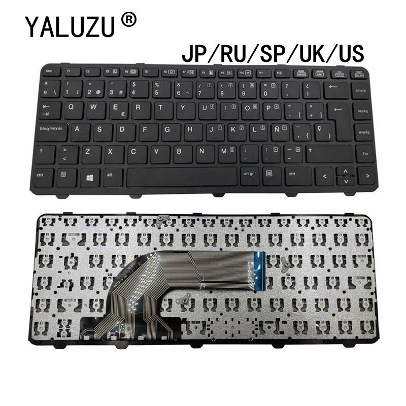 Us/Uk/Sp/Ru/Jp Laptop Toetsenbord Voor Hp Probook 640 440 445 G1 G2 640 645 430 G2