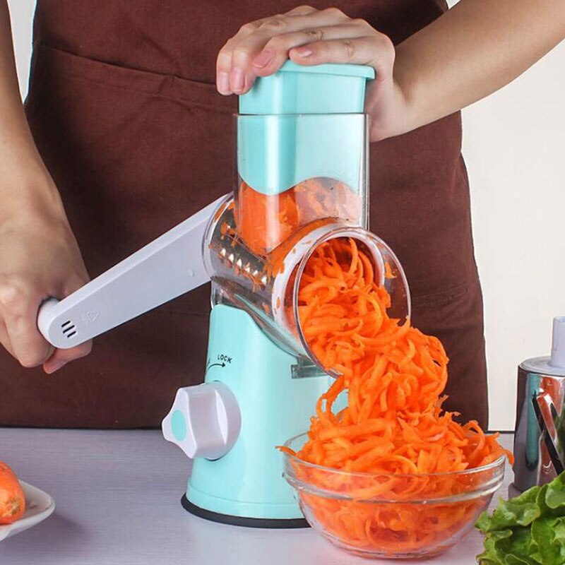 Keuken Gereedschap Multifunctionele Handleiding Plantaardige Spiral Slicer Chopper Slicer Kaasrasp Slimme Groentesnijder