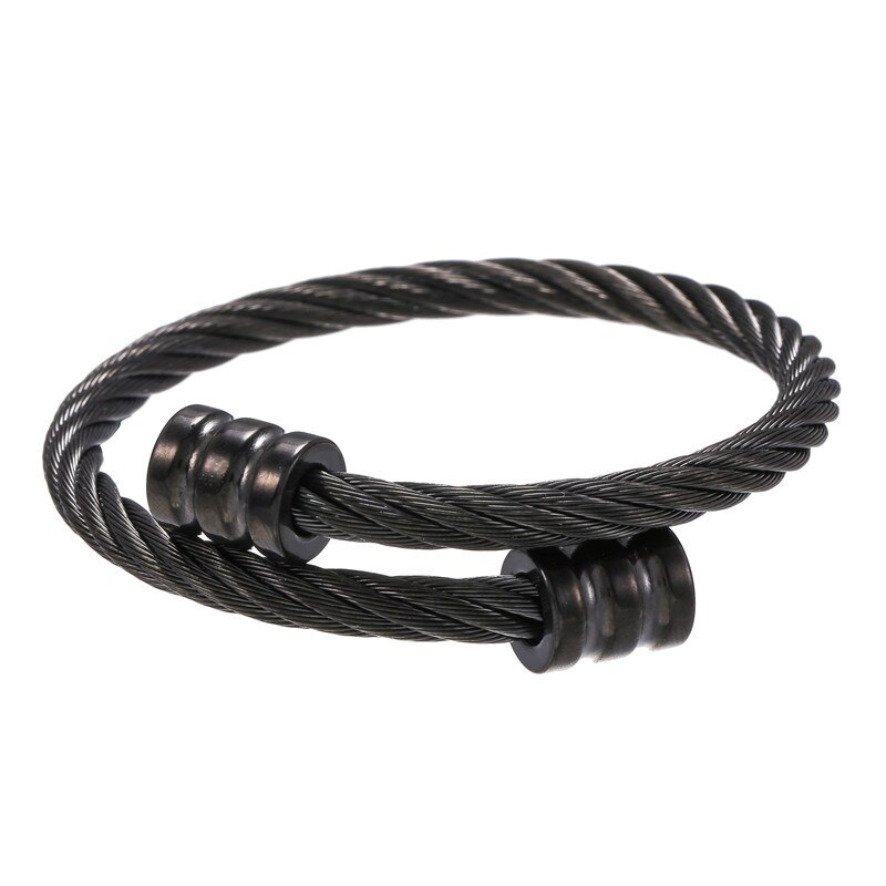 Klassieke Mannen Armband Charm Sieraden Mode Luxe Vergulde Rvs Kubus Handgemaakte Armbanden Mannelijke Homme: Style 6