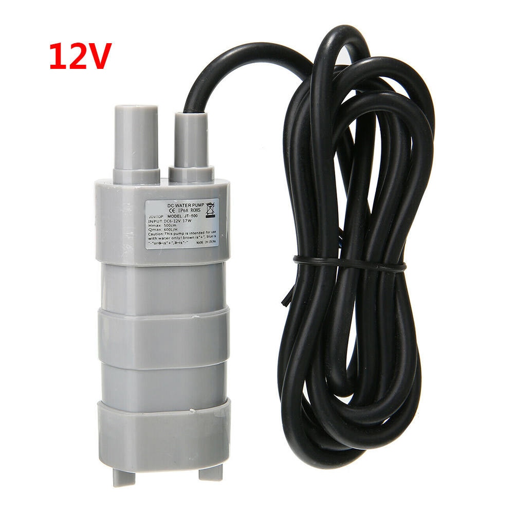 Pompe à eau électrique à haut débit 12V, 600L/H, camping-car, caravane, outil d'amélioration de l'habitat