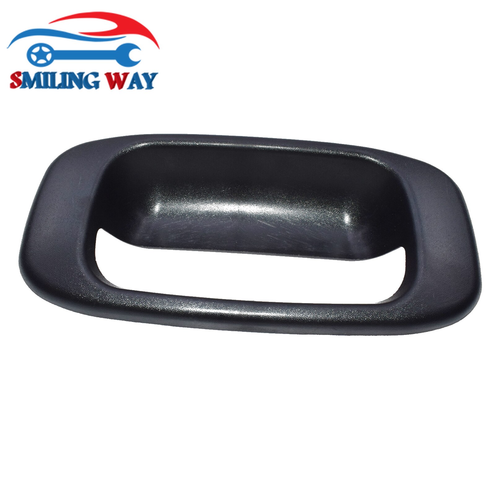 Outside Tailgate Liftgate Door Handle & Bezel Cover For GMC Sierra 1500 2500 3500 & Chevrolet Silverado 1500 2500 3500