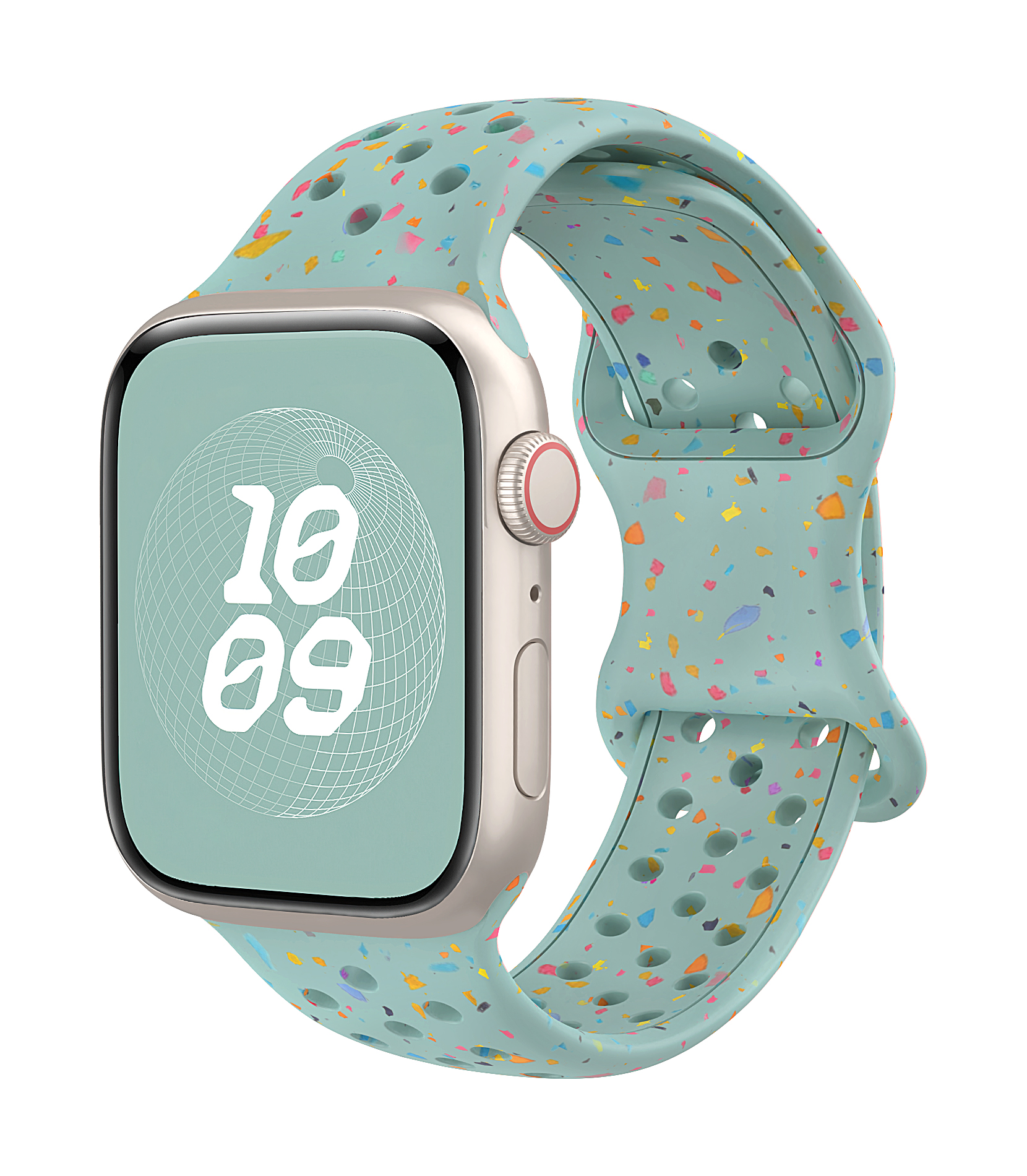 Sportarmband för apple watch band ultra 2 49mm 44mm 45mm 42mm 41mm 40mm silikonarmband för iwatch series 9 8 7 6 se 5 4 correa