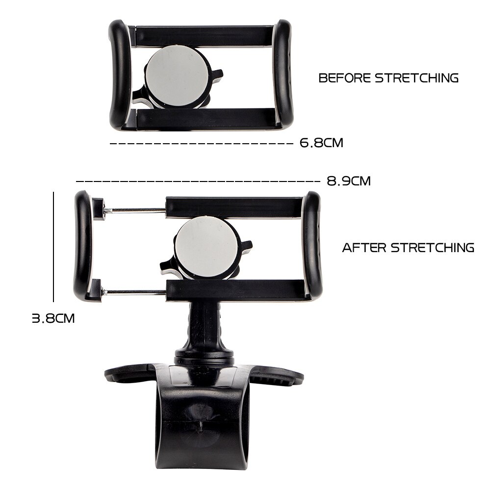 Auto telefoonhouder auto dashboard mobiele telefoon gps houder standaard telefoon clip hud