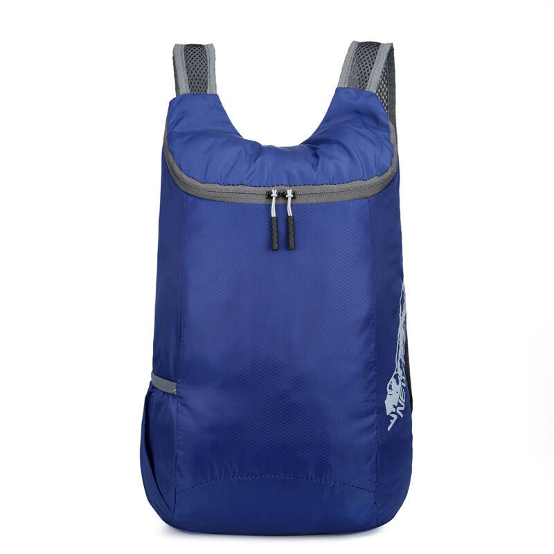 Zwemmen Opbergtas Mannen Vrouwen Ultralight Opvouwbare Tas Lichtgewicht Packable Rugzak, Opvouwbare Tas: Dark Blue